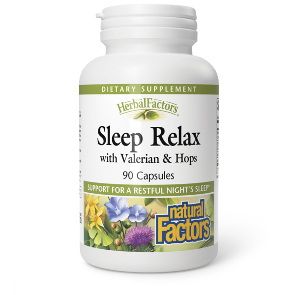 Stress & Sleep Aids Natural Factors Sleep Relax hero