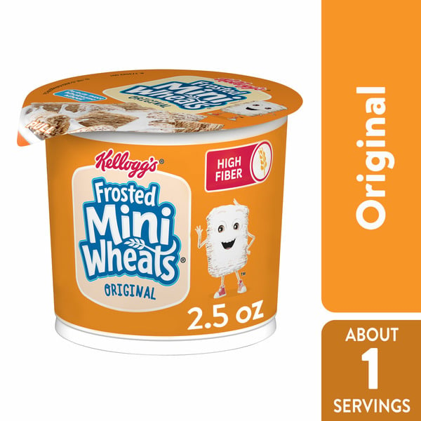 Cereal Frosted Mini-Wheats Cold Breakfast Cereal, High-Fiber, Whole Grain, Original hero