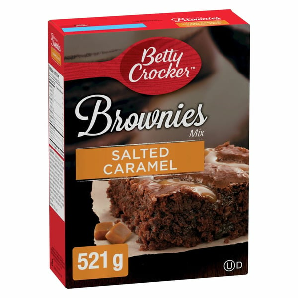 Doughs, Gelatins & Bake Mixes Betty Crocker Salted Caramel Brownies Mix hero