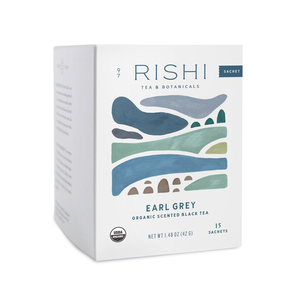 Tea Rishi Tea & Botanicals Earl Grey, Tea Sachets hero