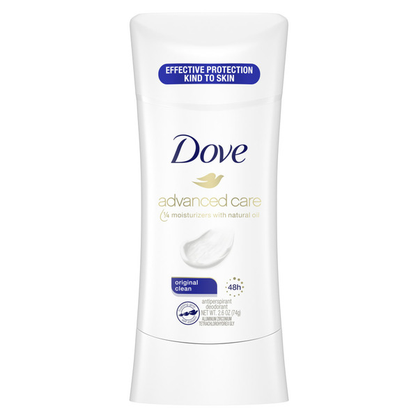 Deodorants Dove Antiperspirant Deodorant Original Clean, hero