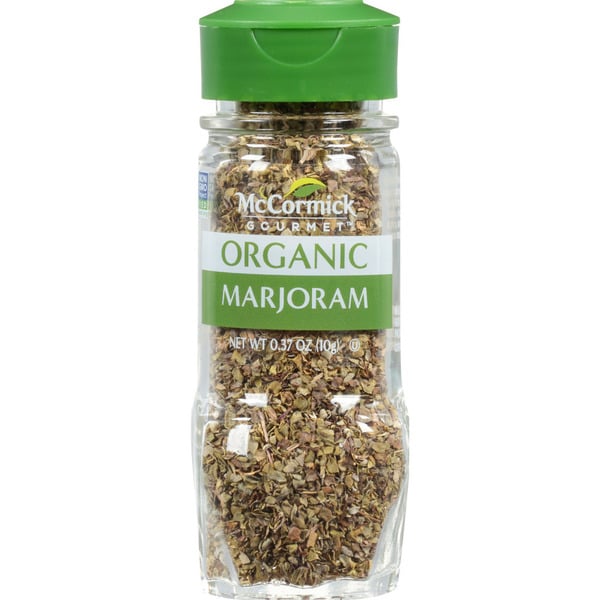 Spices & Seasonings McCormick Gourmet™ Organic Marjoram Leaves hero