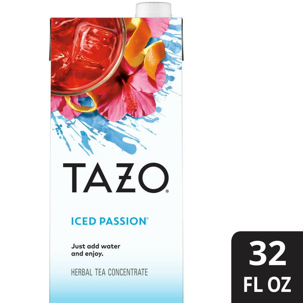 TAZO Tea Herbal Tea Concentrate Iced Passion hero