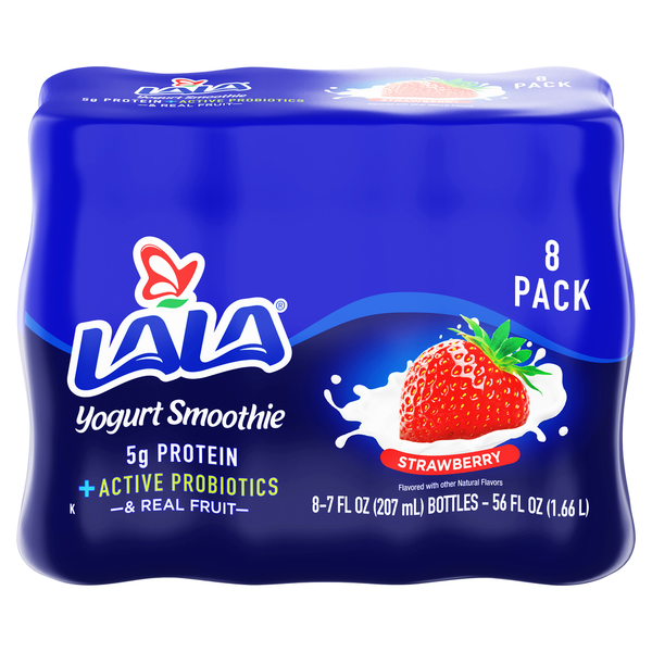 LALA Yogurt Smoothie, Strawberry hero