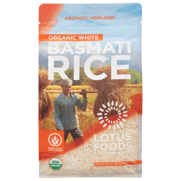 Grains, Rice & Dried Goods Lotus Foods Basmati Rice, Organic White hero