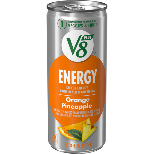 Juice & Nectars V8 Orange Pineapple Juice Energy Drink hero