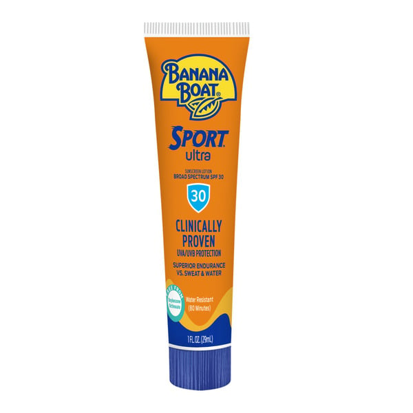 Toiletries Banana Boat Sport Performance Lotion Sunscreen Broad Spectrum hero