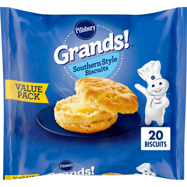 Frozen Breads & Doughs Pillsbury Grands! Southern Style Frozen Biscuits hero