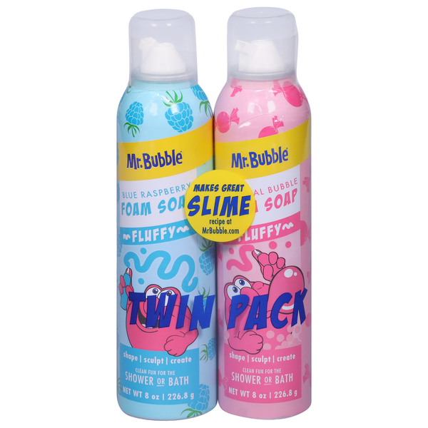 Body Lotions & Soap Mr. Bubble Foam Soap, Twin Pack hero