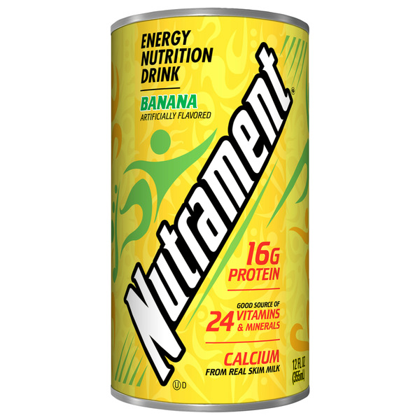 Energy & Sports Drinks Nutrament Banana Can hero