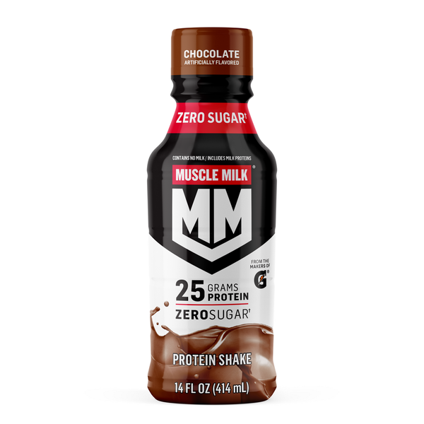 Protein & Meal Replacements MUSCLE MILK Genuine Protein Shake, Chocolate hero