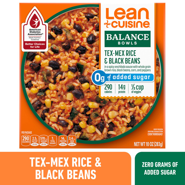 Frozen Meals Lean Cuisine Ada Frozen Meal Tex Mex Rice & Black Bean Bowl hero