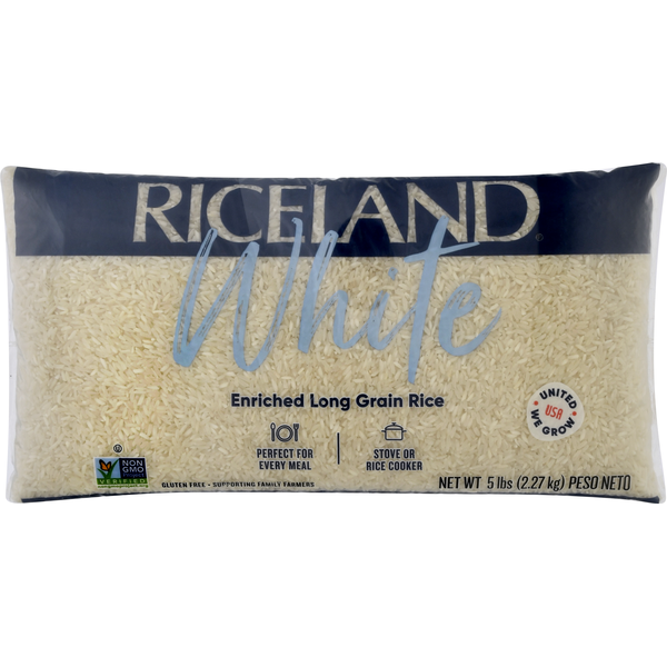 Grains, Rice & Dried Goods Riceland Rice, Long Grain, Enriched, White hero