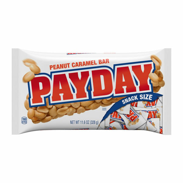 Candy & Chocolate PAYDAY Peanut Caramel Snack Size Candy hero