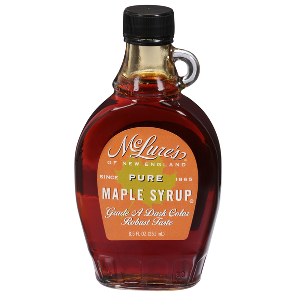 Honeys, Syrups & Nectars McLure's Maple Syrup, Pure hero