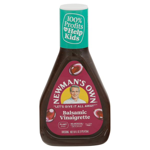 Salad Dressing & Toppings Newman's Own Dressing, Balsamic Vinaigrette hero