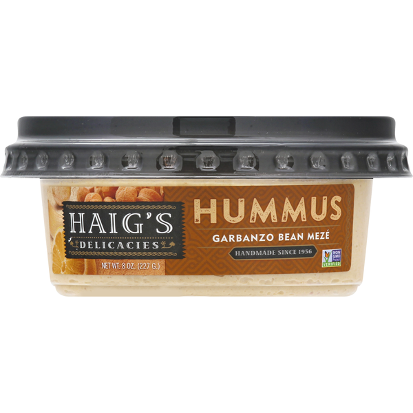 Fresh Dips & Tapenades Haig's Hummus, Garbanzo Bean Meze hero