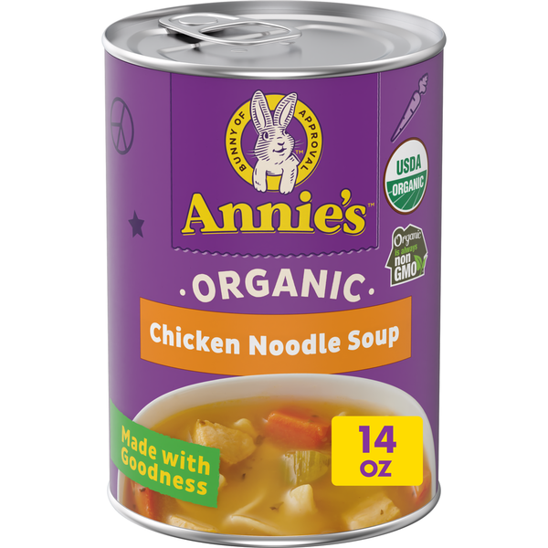 Soup, Broth & Bouillon Annie's Organic Chicken Noodle Soup hero