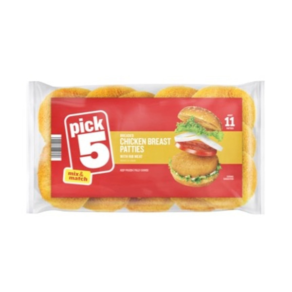 Packaged Poultry Pick 5 Chicken Patty hero