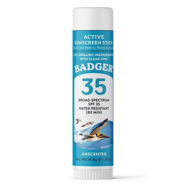 Badger Active Mineral Sunscreen Stick SPF 35 hero