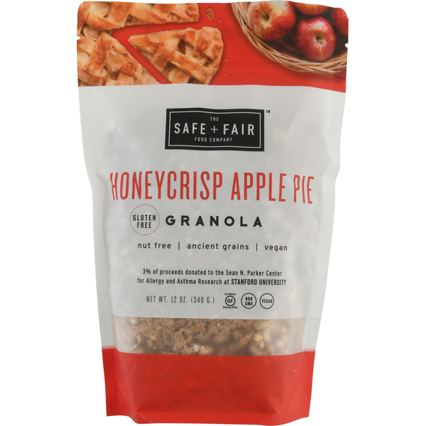 Granola The Safe + Fair Food Company Granola, Honey Crisp Apple Pie hero