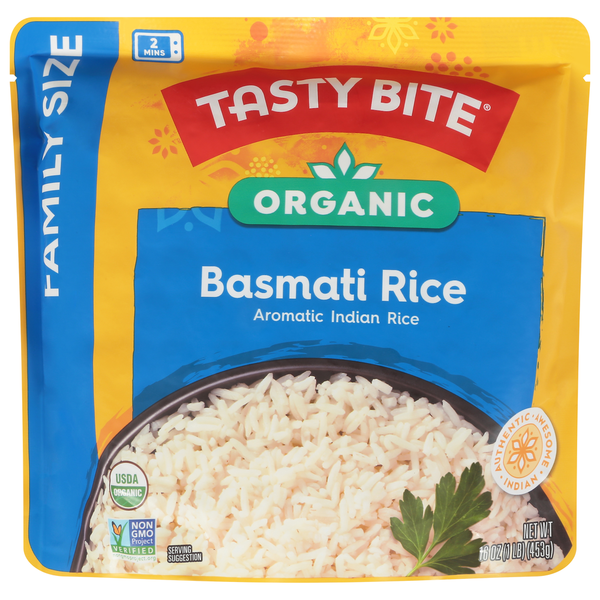 Indian Foods Tasty Bite Basmati Rice, Organic, Family Size hero