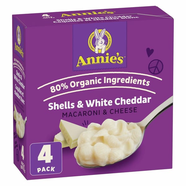 Frozen Meals Annie's ™ Shells & White Cheddar hero