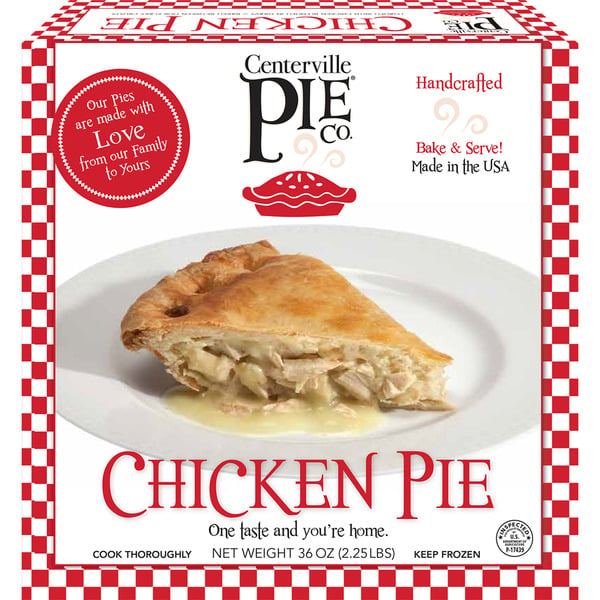 Frozen Meals Centerville Pie Company Signature Chicken Pie hero