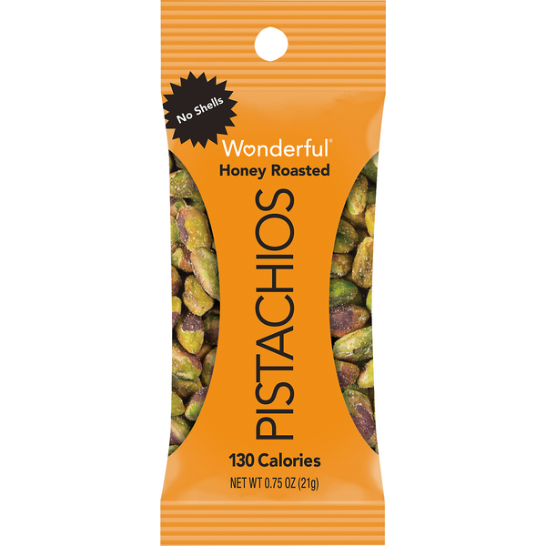 Nuts, Seeds & Dried Fruit Wonderful Pistachios, Honey Roasted, No Shells hero