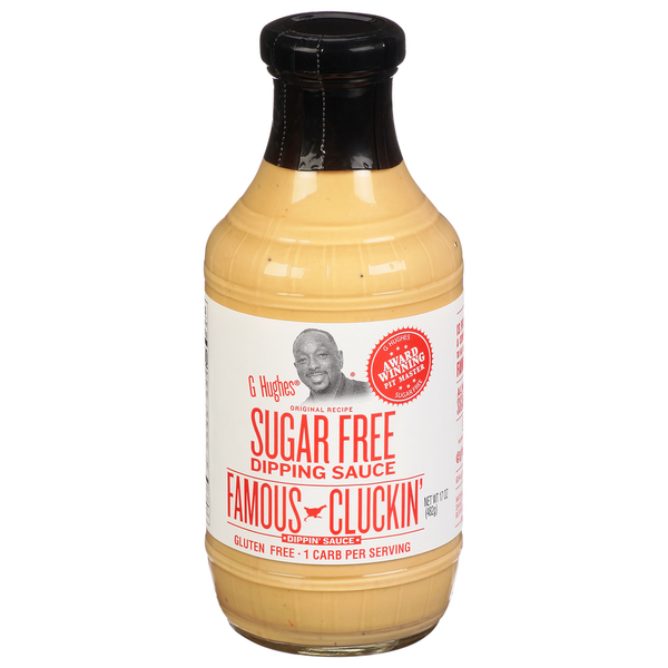 Marinades & Meat Preparation G Hughes Dipping Sauce, Sugar Free, Famous Cluckin' hero