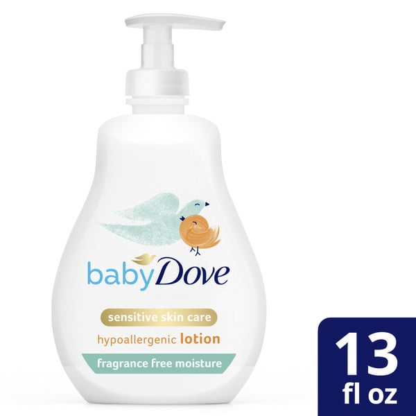 Baby Bath & Body Care Dove Baby Lotion Fragrance Free Moisture hero