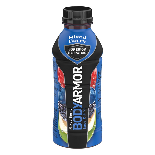 Energy & Sports Drinks BODYARMOR Super Drink, Mixed Berry hero