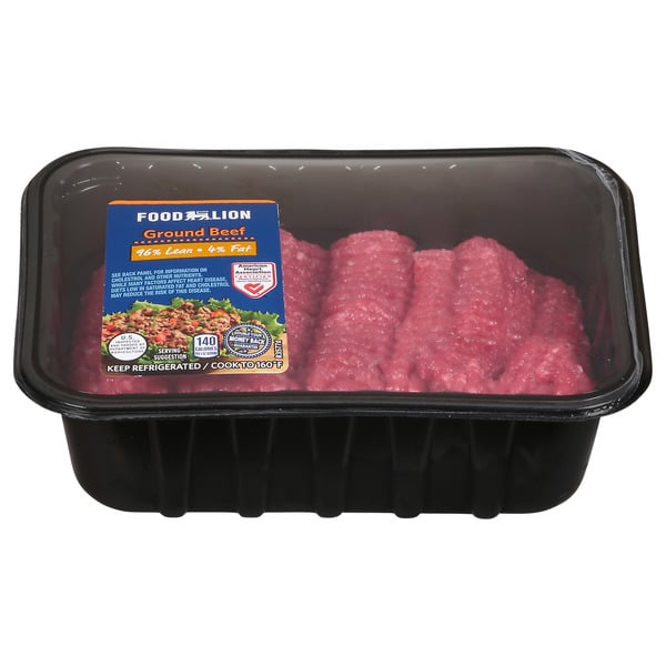 Fresh Beef, Lamb, Veal Food Lion Extra Lean Ground Beef, 96% Lean/4% Fat hero