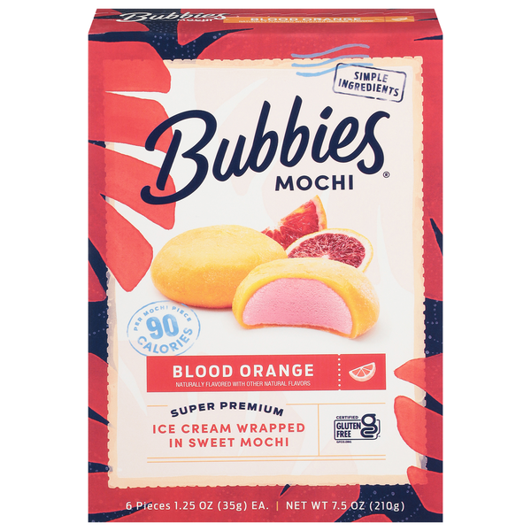 Ice Cream & Ice Bubbies Mochi, Blood Orange hero