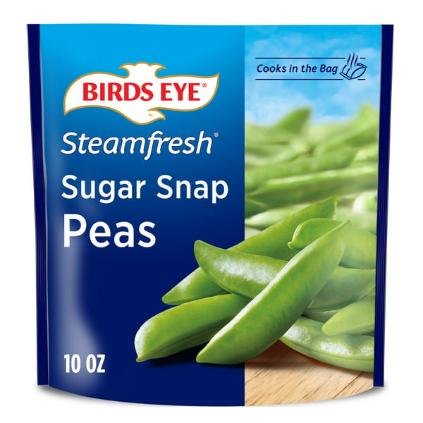 Frozen Vegan & Vegetarian Birds Eye Steamfresh Sugar Snap Peas Frozen Vegetables hero