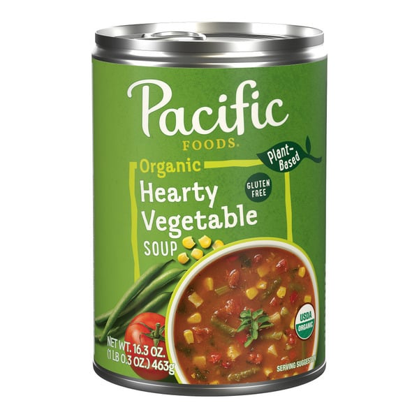 Soup, Broth & Bouillon Pacific Foods Organic Hearty Vegetable Soup hero