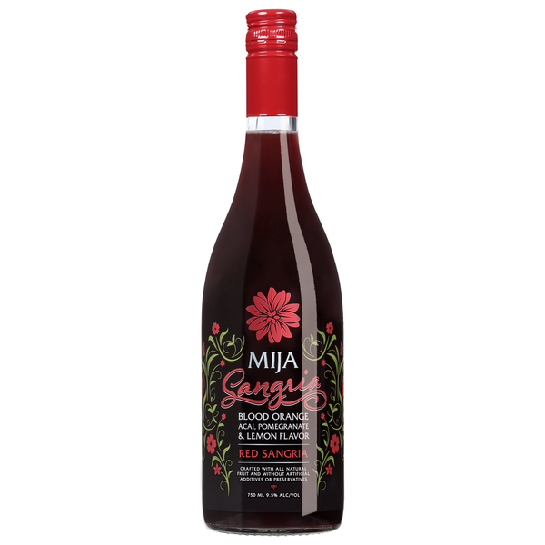 Sangria Mija Sangria Red Sangria, Blood Orange, Acai, Pomegranate & Lemon Flavor hero