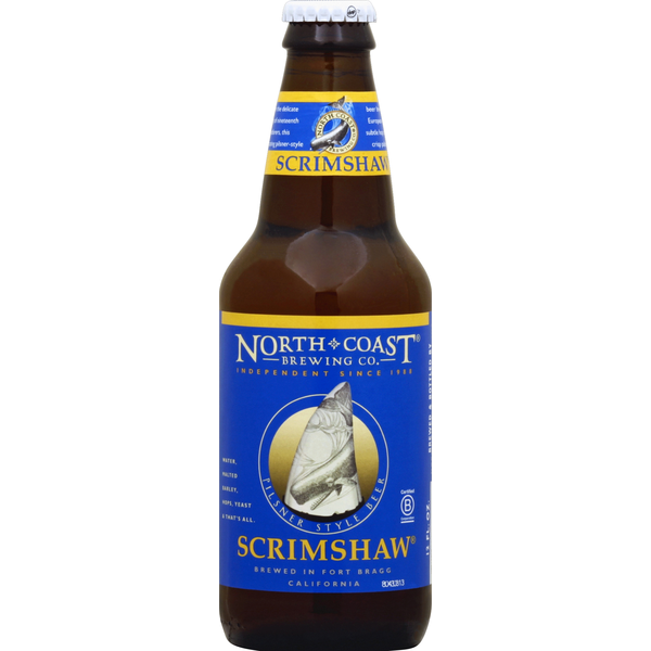 Beers & Coolers North Coast Organic Scrimshaw hero