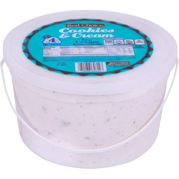 Baking Supplies & Decor Best Choice Cookies & Cream Ice Cream hero