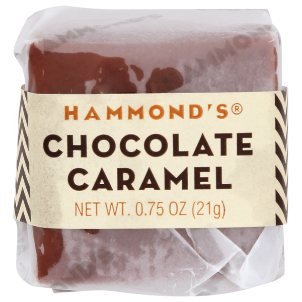 Candy & Chocolate Hammond's Candies Wrap Caramel Chocolate In Display Tub hero