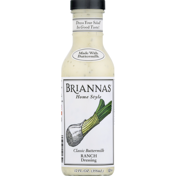 Salad Dressing & Toppings BRIANNAS Dressing, Classic Buttermilk Ranch hero