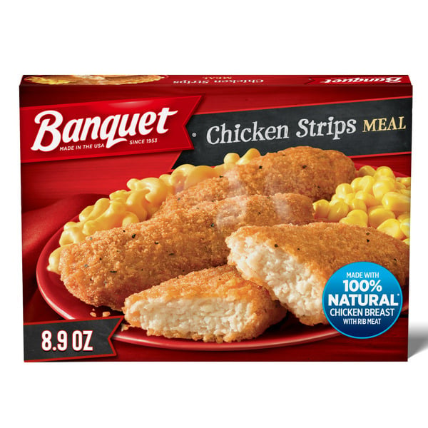 Frozen Meals Banquet Classic Chicken Strips, Frozen Meal hero