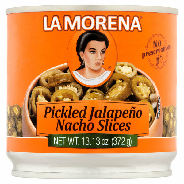 Canned & Jarred Vegetables La Morena Nacho Slices Pickled Jalapeño hero