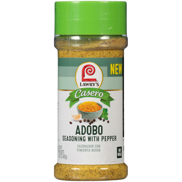 Spices & Seasonings Lawry's Adobo with Pepper hero