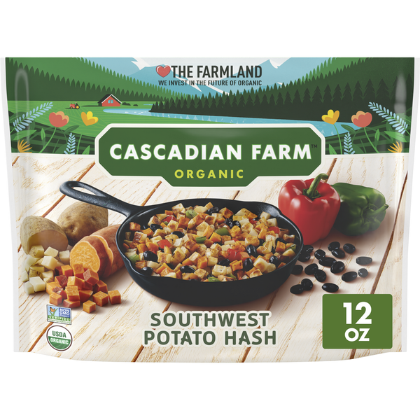 Cascadian Farm Organic Southwest Potato Hash, Frozen Vegetables hero