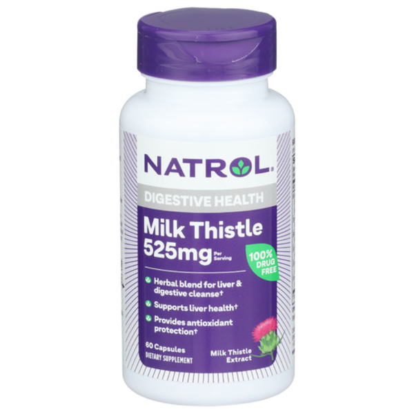 Probiotics & Digestive Health Natrol Milk Thistle Advantage hero