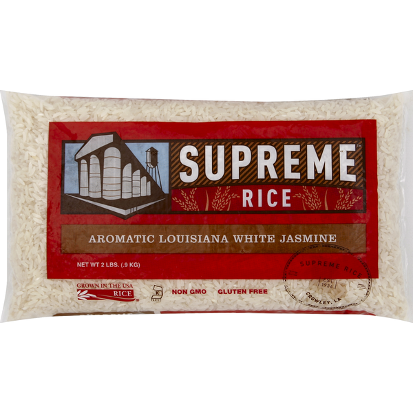 Grains, Rice & Dried Goods Supreme Rice White Rice, Aromatic Louisiana Jasmine hero