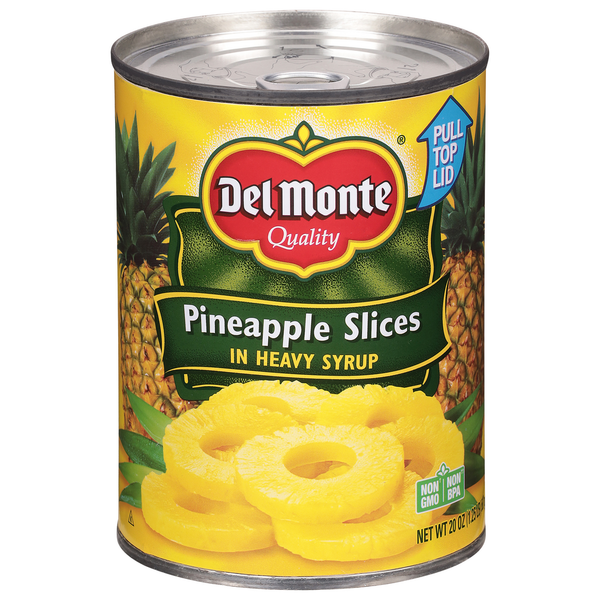 Canned Fruit & Applesauce Del Monte Pineapple Slices hero