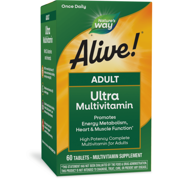 Multi Vitamins Nature's Way Alive!® Adult Ultra Multivitamin - tablets hero