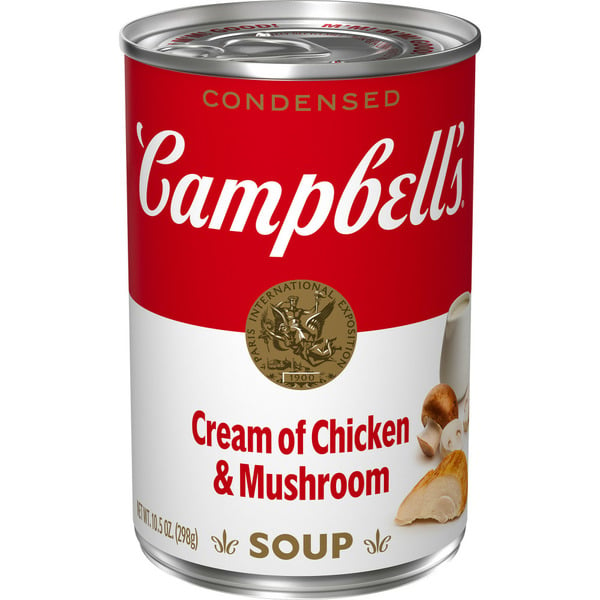 Soup, Broth & Bouillon Campbell's Cream of Chicken and Mushroom Soup hero